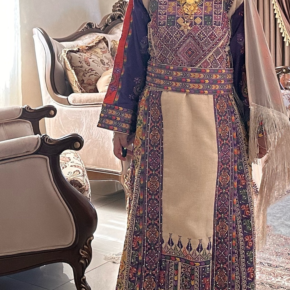 Colorful Embroidered Dress - Picture 3 of 3
